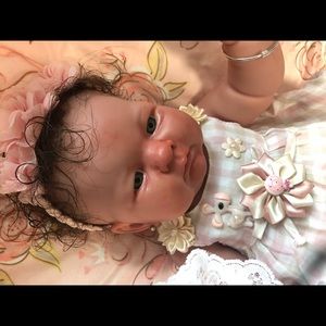 Beautiful reborn baby doll really beautiful.